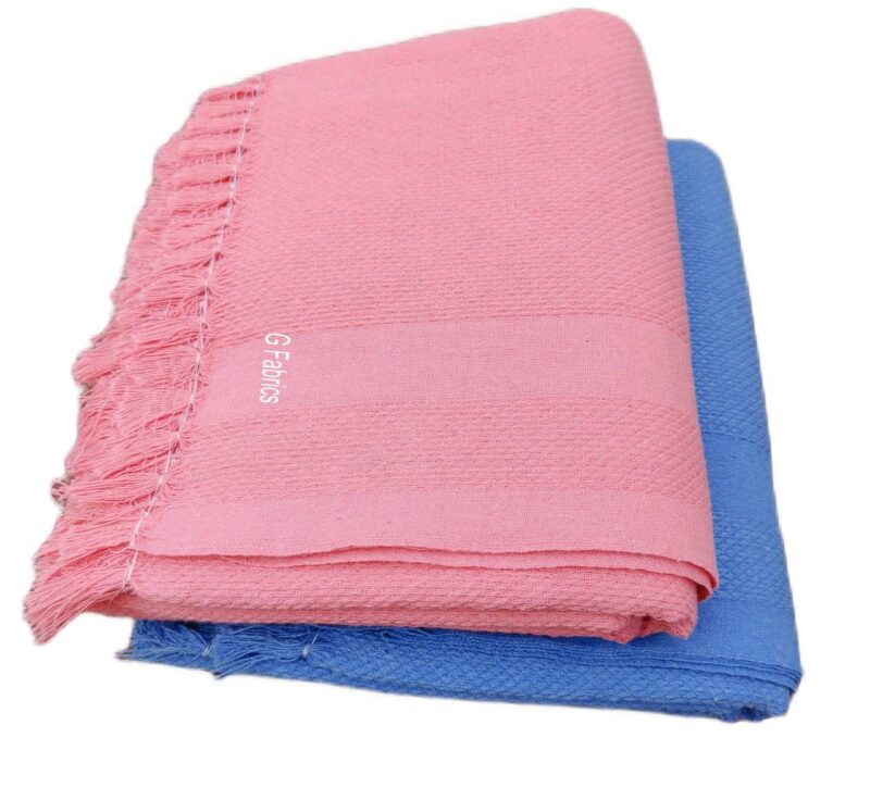 G Fabrics Cotton 550 GSM Bath Towel Set  (Pack of 2)